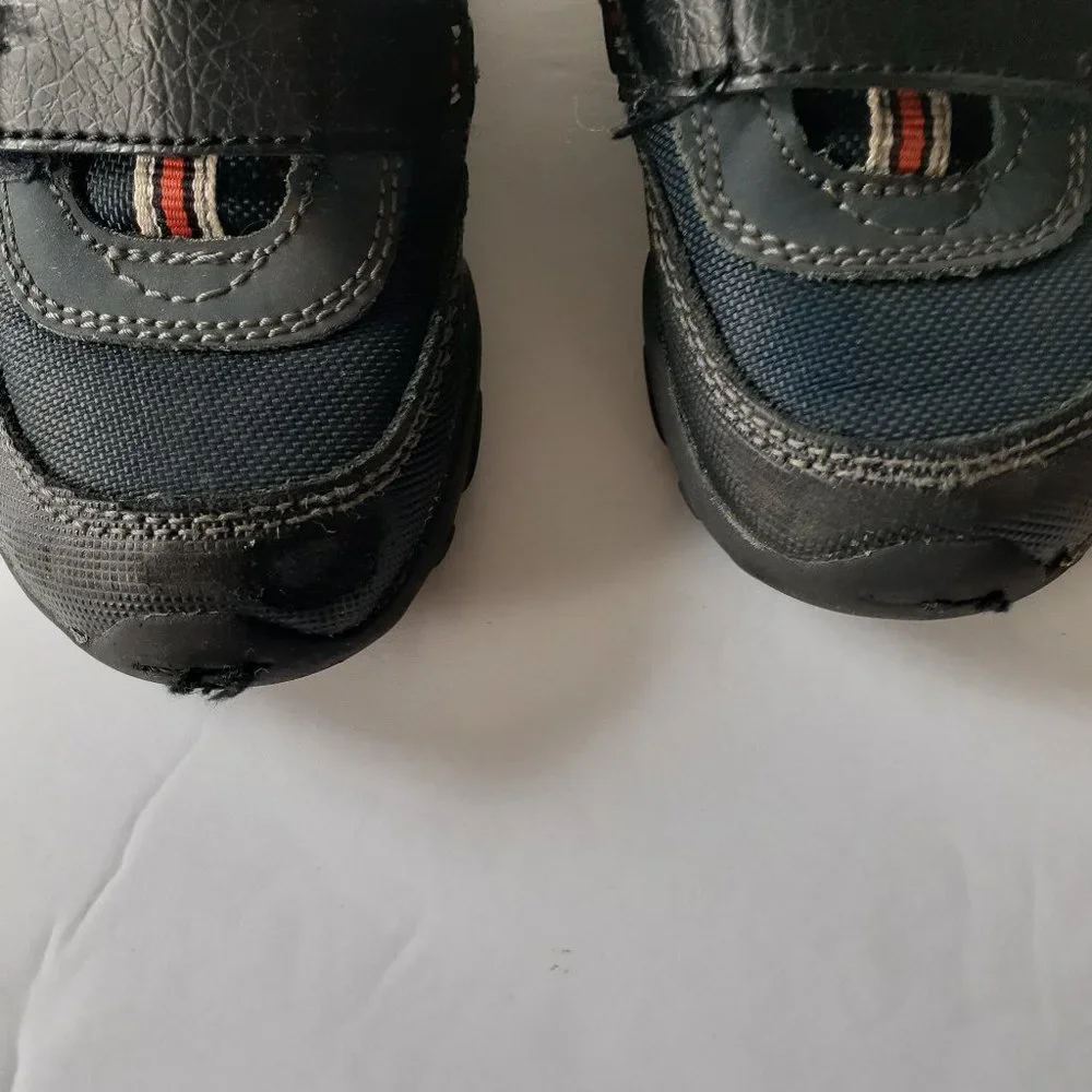 Champion Boys Shoes Sneakers Black Hook Loop Size 8.5